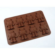 Moule en silicone Petits robots