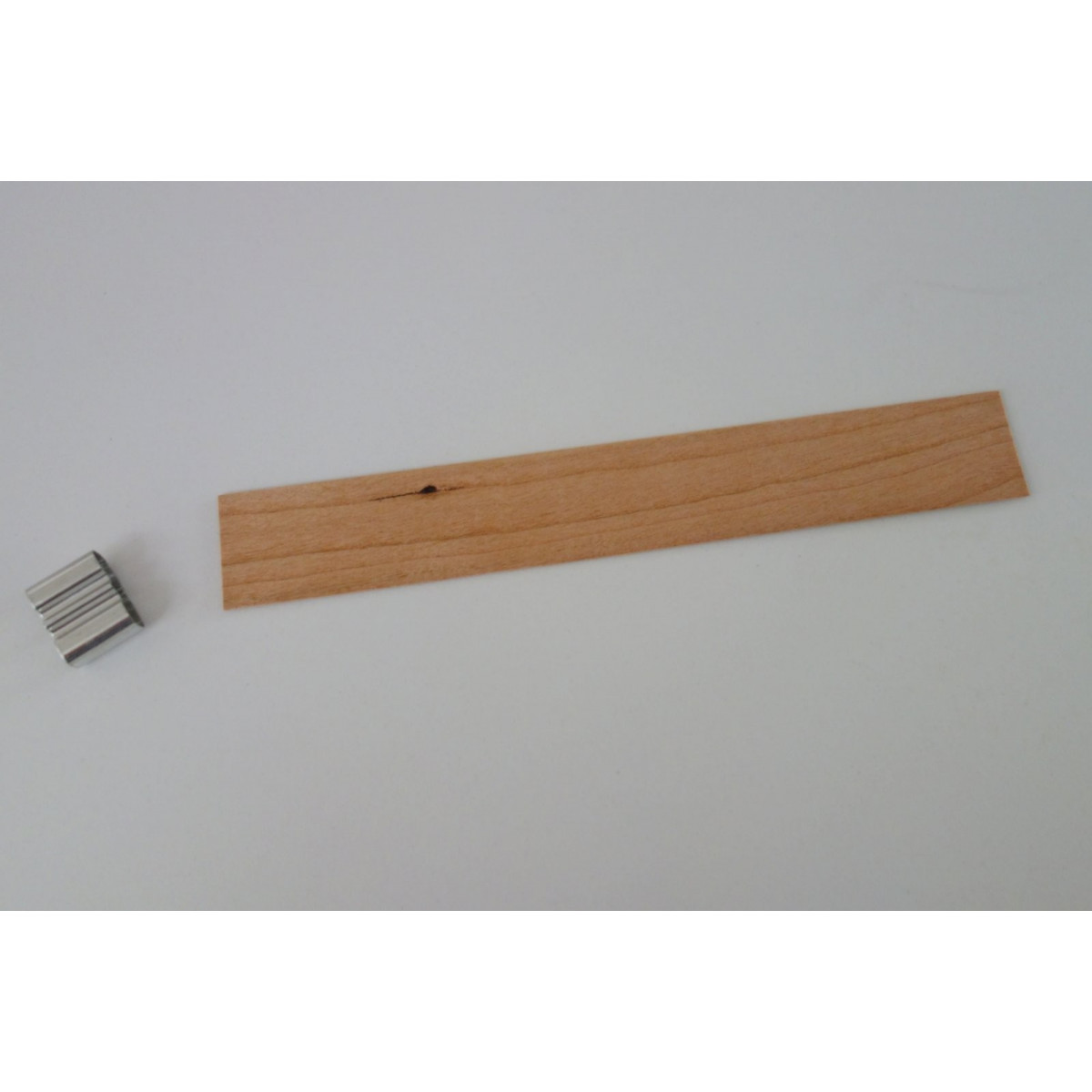 Xmart - 80 Mèches En Bois Naturel Pour Bougies DIY + Supports Métal | Parfaites Bougies Parfumées Création