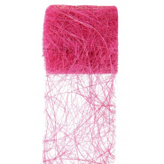 Ruban abaca fushia 5m
