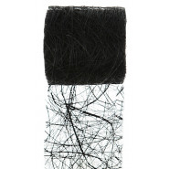 Ruban abaca noir 5m
