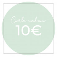 Carte Cadeau 10€ - Version numérique