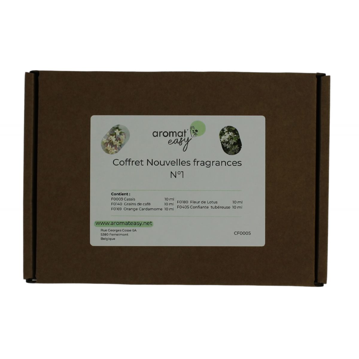 Coffret senteurs Nouvelles fragrances N°1